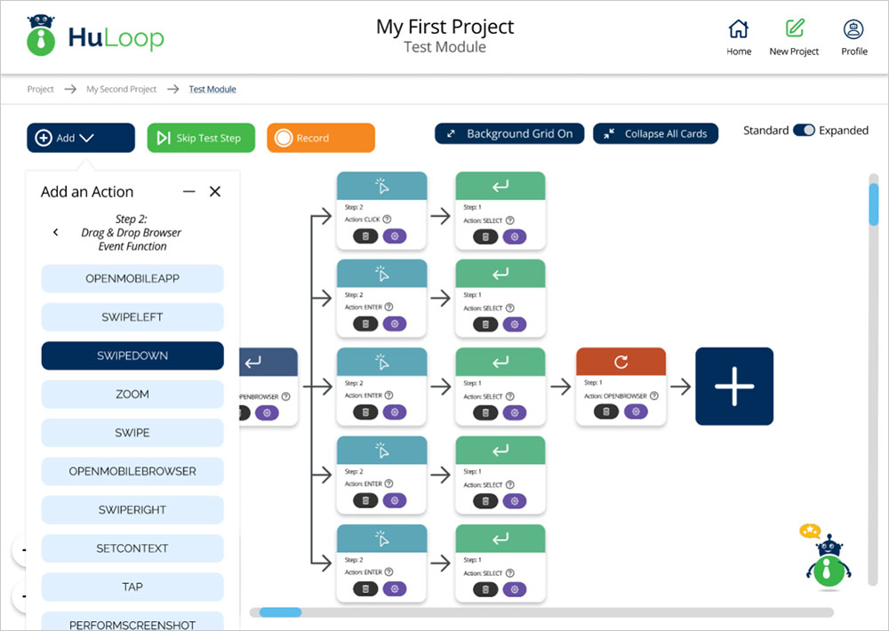 screen-visual-create-edit-capability Visual “create/edit” capability with drag-and-drop interactions.
