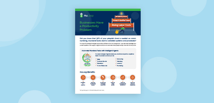 HuLoop Intelligent Automation Brochure
