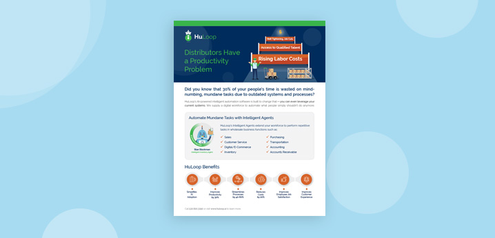 HuLoop Wholesale Distribution Brochure