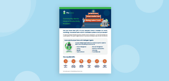 HuLoop Community Banks Brochure